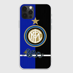 Чехол для iPhone 12 Pro Max с принтом Интер ФК в Белгороде, Силикон |  | club | football | internazionale | italian | italy | milano | интер | италия | клуб | милан | футбол