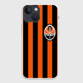 Чехол для iPhone 13 mini с принтом ФК Шахтер Донецк в Белгороде,  |  | fc shakhtar donetsk | ukraine | ukrainian football club | донецк | клуб | украина | украинский | фк | футбольный | шахтер