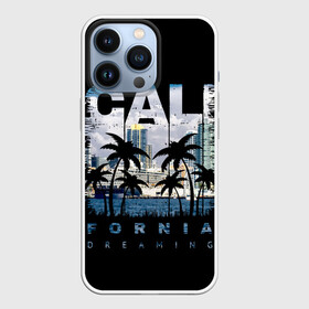 Чехол для iPhone 13 Pro с принтом Калифорния в Белгороде,  |  | america | beach | california state | los angeles | palm trees | sea | states | united | usa | америки | калифорния | лос анджелес | море | пальмы | пляж | соединенные | сша | штат | штаты