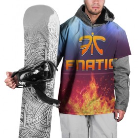 Накидка на куртку 3D с принтом Fnatic Team в Белгороде, 100% полиэстер |  | best team | fnatic | team