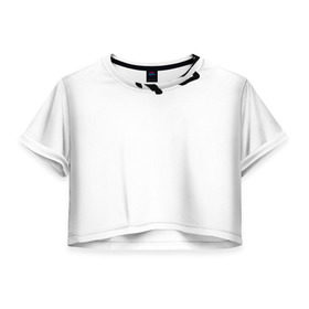 Женская футболка 3D укороченная с принтом Camp Half-Blood в Белгороде, 100% полиэстер | круглая горловина, длина футболки до линии талии, рукава с отворотами | halfblood | percy jackson | перси джексон