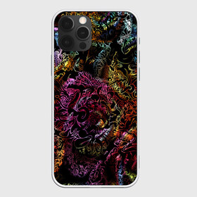 Чехол для iPhone 12 Pro Max с принтом Радужные монстры в Белгороде, Силикон |  | background | black | bright | colors | dark | devils | evil | force | ghosts | graphic | monsters | rainbow | spectrum | графика | дьяволы | монстры | нечисть | привидения | радуга | силы | спектр | тёмные | фон | цвета | черный | яркие