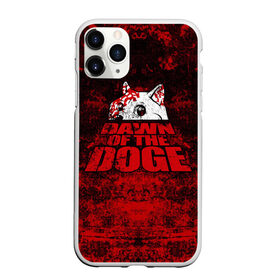Чехол для iPhone 11 Pro матовый с принтом Dawn of the Doge в Белгороде, Силикон |  | dog | doge | walking dead | zombie | додж | зомби | мем | собака | ходячие мертвецы