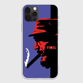 Чехол для iPhone 12 Pro Max с принтом Fidel в Белгороде, Силикон |  | Тематика изображения на принте: castro | che | fidel | guevara | гевара | кастро | фидель | че