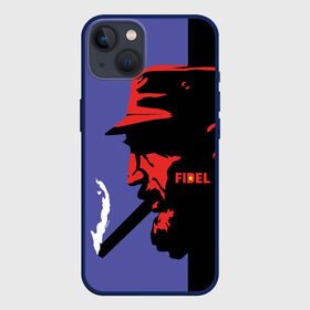 Чехол для iPhone 13 с принтом Fidel в Белгороде,  |  | castro | che | fidel | guevara | гевара | кастро | фидель | че