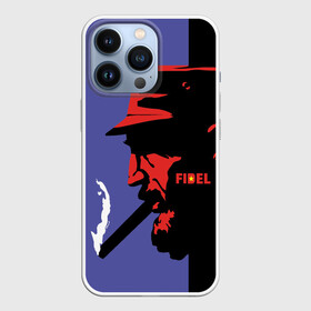 Чехол для iPhone 13 Pro с принтом Fidel в Белгороде,  |  | Тематика изображения на принте: castro | che | fidel | guevara | гевара | кастро | фидель | че
