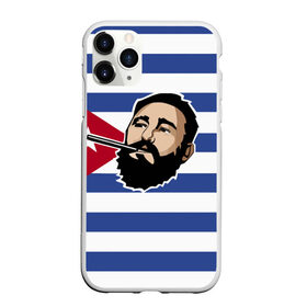 Чехол для iPhone 11 Pro матовый с принтом Fidel Castro в Белгороде, Силикон |  | Тематика изображения на принте: castro | che | fidel | guevara | гевара | кастро | фидель | че