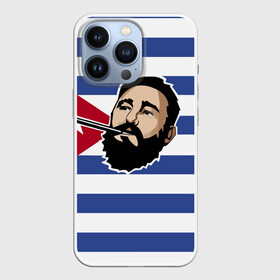 Чехол для iPhone 13 Pro с принтом Fidel Castro в Белгороде,  |  | castro | che | fidel | guevara | гевара | кастро | фидель | че