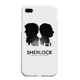 Чехол для iPhone 7Plus/8 Plus матовый с принтом Sherlock Edition в Белгороде, Силикон | Область печати: задняя сторона чехла, без боковых панелей | doctor | holmes | sherlock | watson | ватсон | доктор | профессор | холмс | шерлок