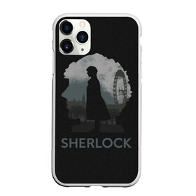 Чехол для iPhone 11 Pro матовый с принтом Sherlock World в Белгороде, Силикон |  | doctor | holmes | холмс | шерлок