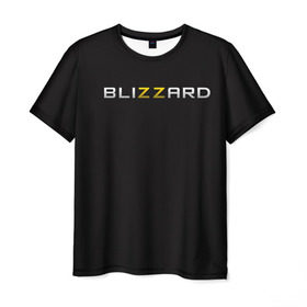 Мужская футболка 3D с принтом Blizzard не такой в Белгороде, 100% полиэфир | прямой крой, круглый вырез горловины, длина до линии бедер | Тематика изображения на принте: 