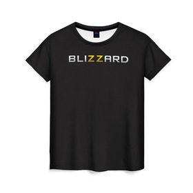 Женская футболка 3D с принтом Blizzard не такой в Белгороде, 100% полиэфир ( синтетическое хлопкоподобное полотно) | прямой крой, круглый вырез горловины, длина до линии бедер | 