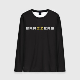 Мужской лонгслив 3D с принтом Brazzers в Белгороде, 100% полиэстер | длинные рукава, круглый вырез горловины, полуприлегающий силуэт | 