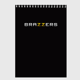 Скетчбук с принтом Brazzers в Белгороде, 100% бумага
 | 48 листов, плотность листов — 100 г/м2, плотность картонной обложки — 250 г/м2. Листы скреплены сверху удобной пружинной спиралью | 