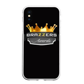Чехол для iPhone XS Max матовый с принтом Brazzers awards в Белгороде, Силикон | Область печати: задняя сторона чехла, без боковых панелей | 
