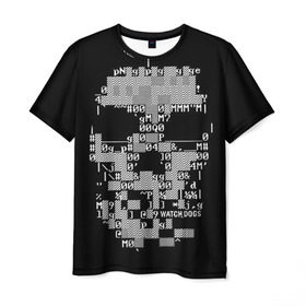Мужская футболка 3D с принтом Watch Dogs 2 в Белгороде, 100% полиэфир | прямой крой, круглый вырез горловины, длина до линии бедер | dogs | ubisoft | watch | watchdogs | псы | сторожевые | хакер