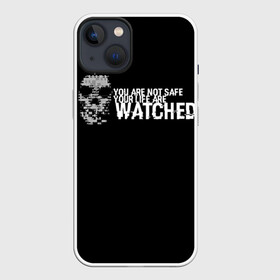 Чехол для iPhone 13 с принтом Watch Dogs 2 в Белгороде,  |  | dogs | ubisoft | watch | watchdogs | псы | сторожевые | хакер