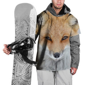 Накидка на куртку 3D с принтом Лиса в Белгороде, 100% полиэстер |  | animal | baby | fox | look | predator | red | sly | wild | взгляд | дикая | животное | лиса | малыш | рыжая | хитрая | хищник