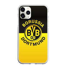 Чехол для iPhone 11 Pro матовый с принтом Borussia Dortmund FC в Белгороде, Силикон |  | боруссия | германия | дортмунд | клуб | фк | футбол | футбольный