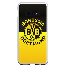 Чехол для Samsung S10E с принтом Borussia Dortmund FC в Белгороде, Силикон | Область печати: задняя сторона чехла, без боковых панелей | боруссия | германия | дортмунд | клуб | фк | футбол | футбольный