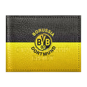 Обложка для студенческого билета с принтом Borussia Dortmund FC в Белгороде, натуральная кожа | Размер: 11*8 см; Печать на всей внешней стороне | боруссия | германия | дортмунд | клуб | фк | футбол | футбольный