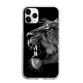 Чехол для iPhone 11 Pro матовый с принтом Львица в Белгороде, Силикон |  | animal | fangs | head | lion | lioness | predator | teeth | wild | голова | дикая | животное | клыки | лев | львица | оскал | хищник