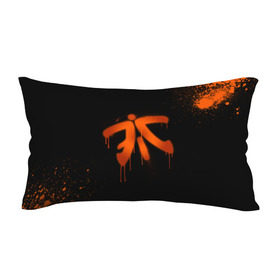 Подушка 3D антистресс с принтом cs:go - Fnatic (Black collection) в Белгороде, наволочка — 100% полиэстер, наполнитель — вспененный полистирол | состоит из подушки и наволочки на молнии | 0x000000123 | cs | csgo | fnatic | кс | ксго | фнатик