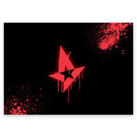 Поздравительная открытка с принтом cs:go - Astralis (Black collection) в Белгороде, 100% бумага | плотность бумаги 280 г/м2, матовая, на обратной стороне линовка и место для марки
 | 0x000000123 | astralis | cs | csgo | астралис | кс | ксго