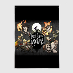 Постер с принтом Dont Starve в Белгороде, 100% бумага
 | бумага, плотность 150 мг. Матовая, но за счет высокого коэффициента гладкости имеет небольшой блеск и дает на свету блики, но в отличии от глянцевой бумаги не покрыта лаком | dont starve