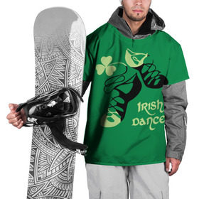 Накидка на куртку 3D с принтом Ireland, Irish dance в Белгороде, 100% полиэстер |  | Тематика изображения на принте: background | black | clover | dance | green | ireland | irish | petal | soft shoes | зеленый | ирландия | ирландский | клевер | лепесток | мягкая | обувь | танец | фон | черная