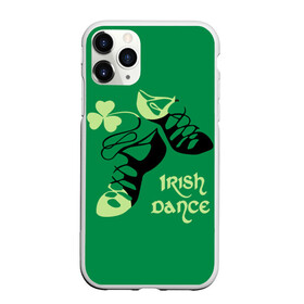 Чехол для iPhone 11 Pro матовый с принтом Ireland Irish dance в Белгороде, Силикон |  | background | black | clover | dance | green | ireland | irish | petal | soft shoes | зеленый | ирландия | ирландский | клевер | лепесток | мягкая | обувь | танец | фон | черная