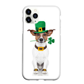 Чехол для iPhone 11 Pro матовый с принтом Ирландия в Белгороде, Силикон |  | animal | breed | clover | dog | folk | fun | funny | hat | hero | ireland | irish | saint patrick | герой | животное | ирландия | ирландский | клевер | народный | порода | прикол | святой патрик | собака | шляпа | шутка
