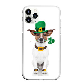 Чехол для iPhone 11 Pro Max матовый с принтом Ирландия в Белгороде, Силикон |  | animal | breed | clover | dog | folk | fun | funny | hat | hero | ireland | irish | saint patrick | герой | животное | ирландия | ирландский | клевер | народный | порода | прикол | святой патрик | собака | шляпа | шутка