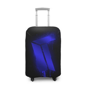Чехол для чемодана 3D с принтом cs:go - Titan (Black collection) в Белгороде, 86% полиэфир, 14% спандекс | двустороннее нанесение принта, прорези для ручек и колес | 0x000000123 | cs | csgo | titan | кс | ксго | титан