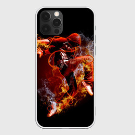 Чехол для iPhone 12 Pro Max с принтом Огненный танец в Белгороде, Силикон |  | background | black | dance | dancer | energy | fire | flame | flying | male | мужчина | огненный | пламя | полет | танец | танцор | фон | черный | энергия
