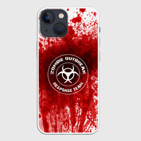 Чехол для iPhone 13 mini с принтом зомбиапокалипсис в Белгороде,  |  | the walking dead | апокалипсис | замбиапокалипсис | зомби | кровь | ходячие мертвецы