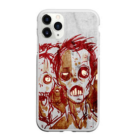 Чехол для iPhone 11 Pro матовый с принтом The Walking Dead в Белгороде, Силикон |  | the walking dead | апокалипсис | зомби | кровь | ходячие мертвецы