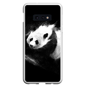 Чехол для Samsung S10E с принтом Молочная панда в Белгороде, Силикон | Область печати: задняя сторона чехла, без боковых панелей | animal | bear | beast | milk | nature | panda | животное | зверь | медведь | молоко | панда | природа