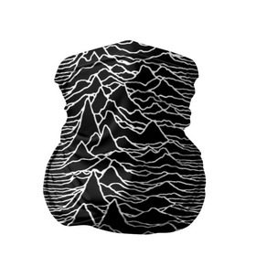 Бандана-труба 3D с принтом Joy Division. Unknown Pleasures в Белгороде, 100% полиэстер, ткань с особыми свойствами — Activecool | плотность 150‒180 г/м2; хорошо тянется, но сохраняет форму | Тематика изображения на принте: joy division | альбом | волны | горы | линии | обложка | панк | рок