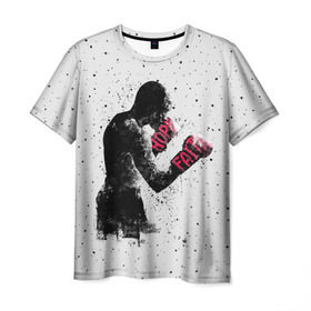 Мужская футболка 3D с принтом Hope Faith в Белгороде, 100% полиэфир | прямой крой, круглый вырез горловины, длина до линии бедер | Тематика изображения на принте: boxing | combat | fight | fighter | kickboxing | muay thai | wrestling | боец | бой | бокс | боксер | драка | кикбоксинг | май тай