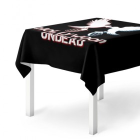 Скатерть 3D с принтом Hollywood Undead в Белгороде, 100% полиэстер (ткань не мнется и не растягивается) | Размер: 150*150 см | Тематика изображения на принте: hollywood undead
