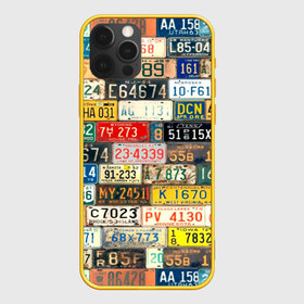 Чехол для iPhone 12 Pro Max с принтом Автомобильные номера мира в Белгороде, Силикон |  | art | collage | country | number | retro | road | world | автомобильные | искусство | коллаж | мир | номера | ретро | страны