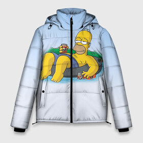Мужская зимняя куртка 3D с принтом симпсоны в Белгороде, верх — 100% полиэстер; подкладка — 100% полиэстер; утеплитель — 100% полиэстер | длина ниже бедра, свободный силуэт Оверсайз. Есть воротник-стойка, отстегивающийся капюшон и ветрозащитная планка. 

Боковые карманы с листочкой на кнопках и внутренний карман на молнии. | homer | simpsons | гомер | симпсоны