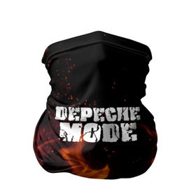 Бандана-труба 3D с принтом Depeche Mode в Белгороде, 100% полиэстер, ткань с особыми свойствами — Activecool | плотность 150‒180 г/м2; хорошо тянется, но сохраняет форму | дипиш | мод | музыка | рок