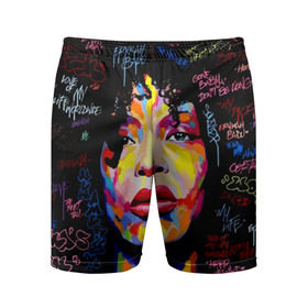 Мужские шорты 3D спортивные с принтом Ямайка, девушка в Белгороде,  |  | девушка | портрет | ямайка | яркий
