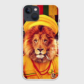 Чехол для iPhone 13 с принтом Ямайка лев в Белгороде,  |  | jamaica | lion