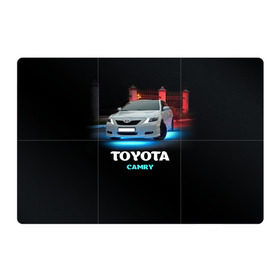 Магнитный плакат 3Х2 с принтом Toyota Camry в Белгороде, Полимерный материал с магнитным слоем | 6 деталей размером 9*9 см | Тематика изображения на принте: camry | toyota | авто. автомобиль | камри | машина | тачка | тойота