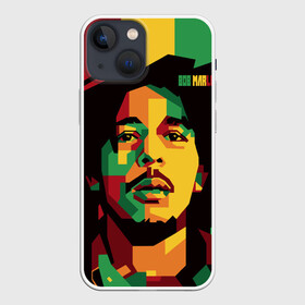 Чехол для iPhone 13 mini с принтом Ямайка, Боб Марли в Белгороде,  |  | Тематика изображения на принте: bob marley | reggae | регги
