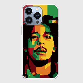 Чехол для iPhone 13 Pro с принтом Ямайка, Боб Марли в Белгороде,  |  | bob marley | reggae | регги