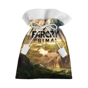 Подарочный 3D мешок с принтом Far Cry Primal 8 в Белгороде, 100% полиэстер | Размер: 29*39 см | far cry | far cry primal | компьютерные игры | первобытные | фар край праймал | фаркрай